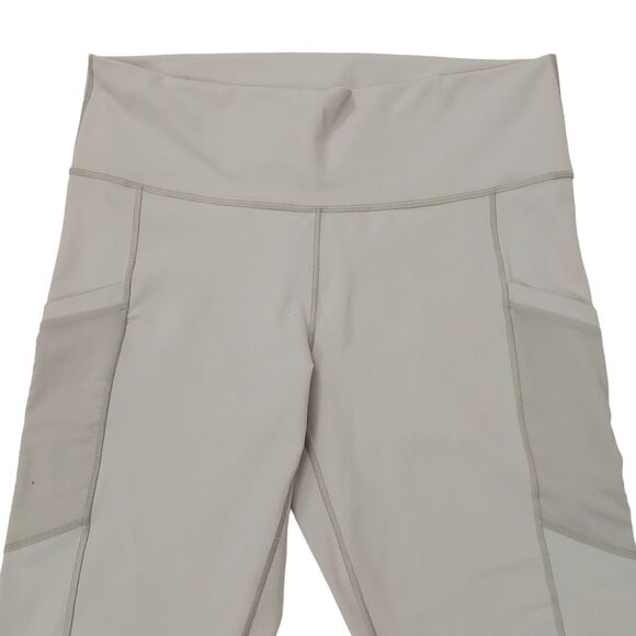 Fabletics On The Go PowerHold High Waisted Leggings Womens 1X Taupe Athleisure - Picture 2 of 12